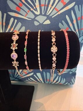 5 Bracelets - Pretty Bird Jewelry